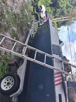 Boat with trailer