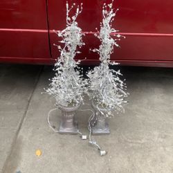 Maceta De Luces Y Pedrería