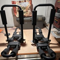 Field and stream outlet double kayak rack