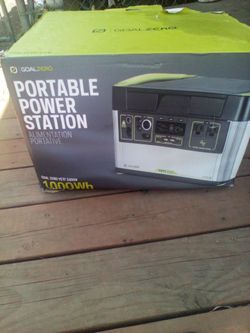 Goal zero yeti portable power station