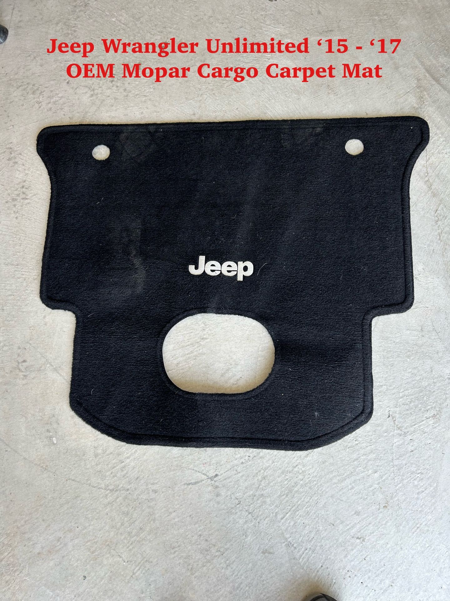 OEM Cargo Mat