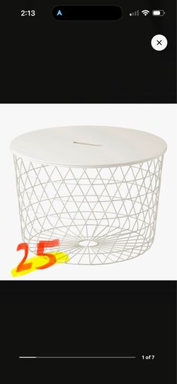 ikea storage table white