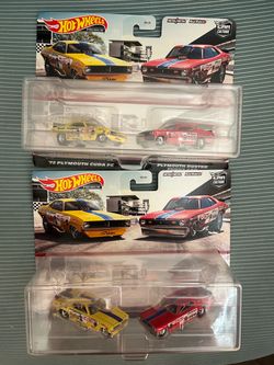 Hot Wheels HBL96 Premium Snake & Mongoose car culture 2 pack