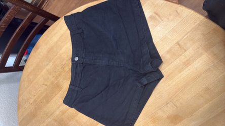Black Sailor Shorts Size 10