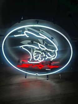 Dodge Hellcat SRT Neon Sign 24"x24"