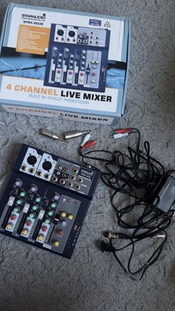 Mixer 4 channels 
