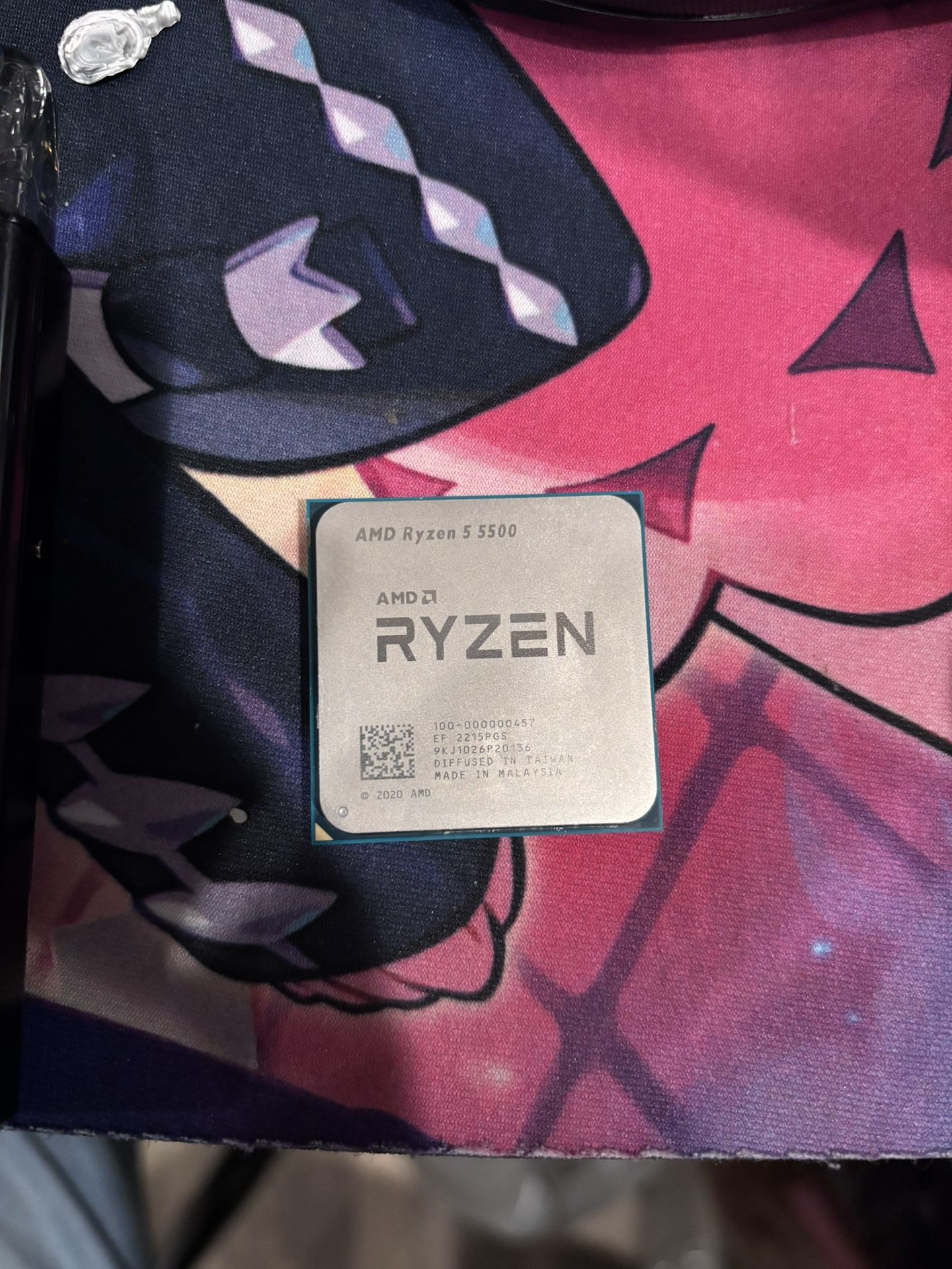 Ryzen 5 5500 And Stock Cooler