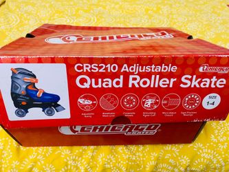 Open Box adjustable rollerskates size 1-4