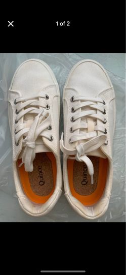 Quince 100% Cotton sneakers. Size 7.
