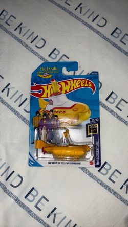 Hot wheels the Beatles yellow submarine treasure hunt