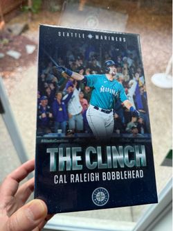MIB Cal Raleigh "The Clinch" bobblehead
