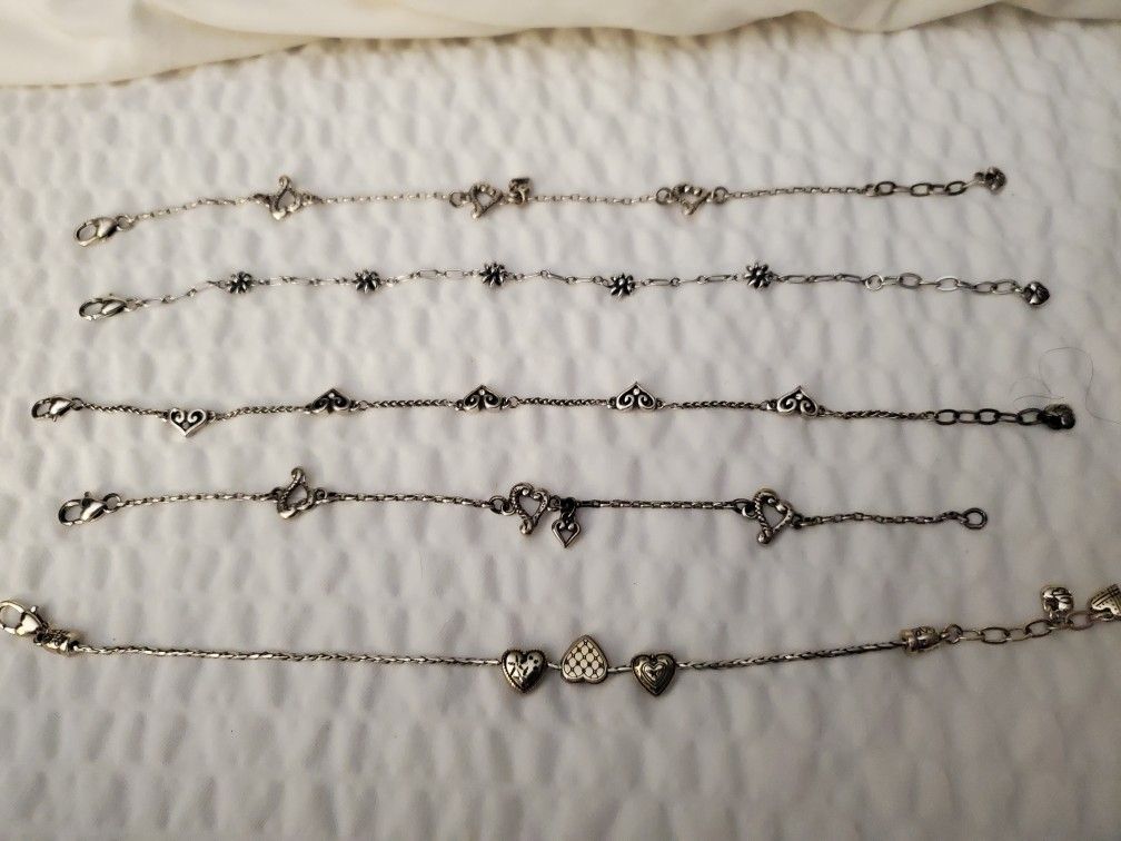brighton jewelry anklets 