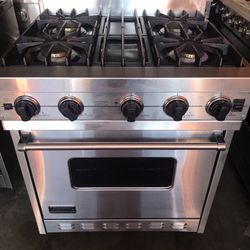 Viking Professional Stove 30” Natural Gas 4 Sealed Burners
