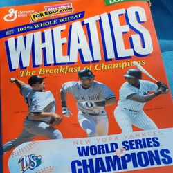 Rare Cereal Box Not Opened