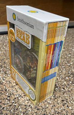 Set of 12 Early Readers Books for Kids Level 1 and 2 Smithsonian Collection