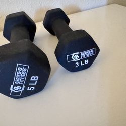 Series 8 Fitness Dumbbells only one each Weights Gym