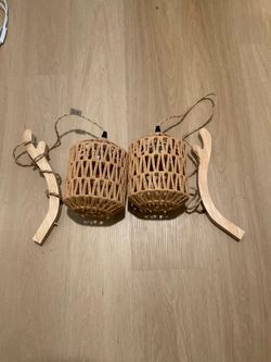Wooden Wall Sconces