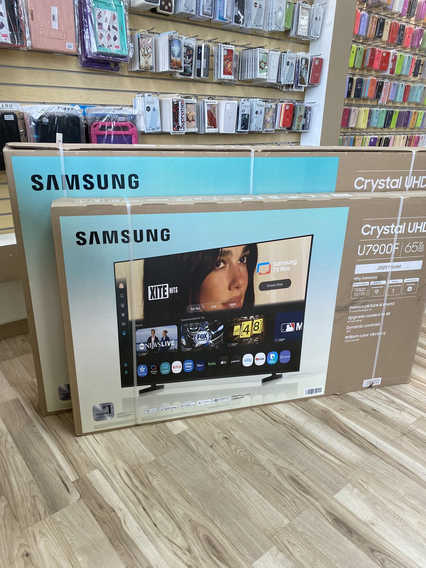 Samsung TVS 65 Inch And 75 Inch Brand New