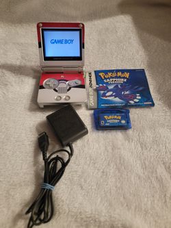 Pokemon Theme Nintendo Game Boy Advance SP
