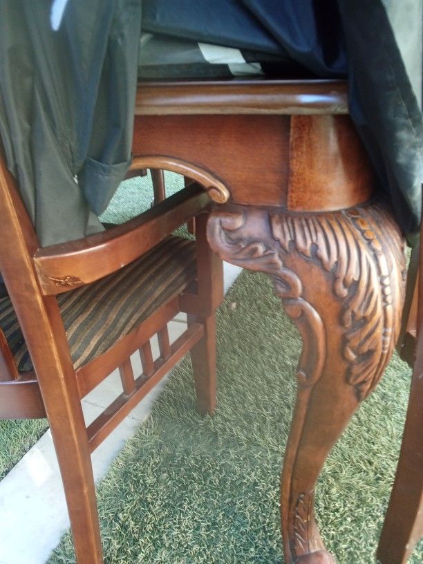 8 Chair Solid Oak Dining Table