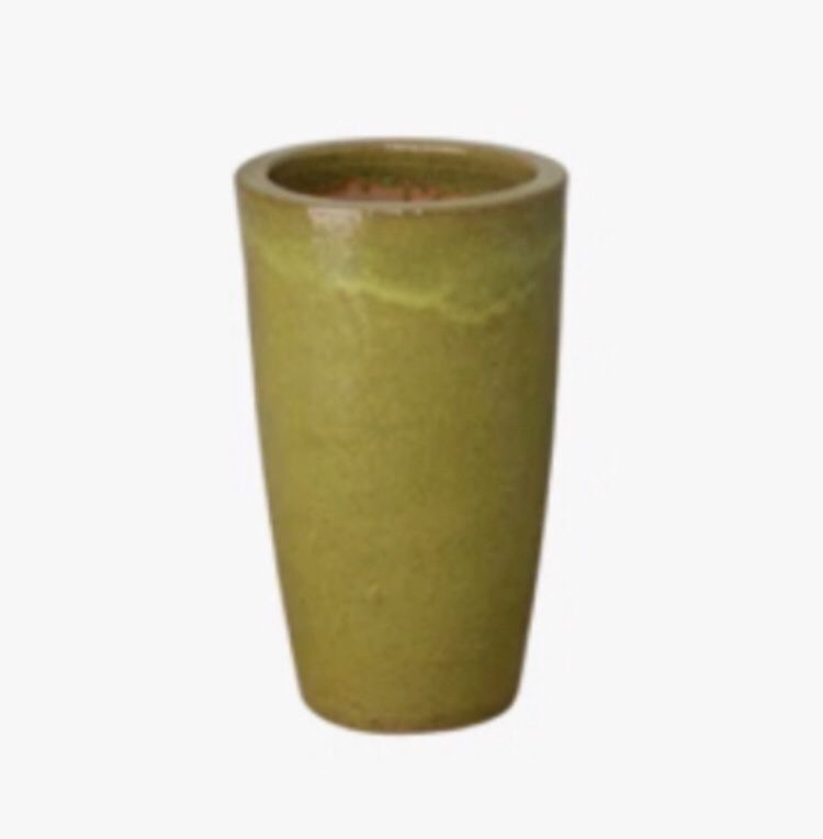 New different colors and materials.Ceramic,stones,earthenware flowers pots.Width/9 inches. Length/17 inches.