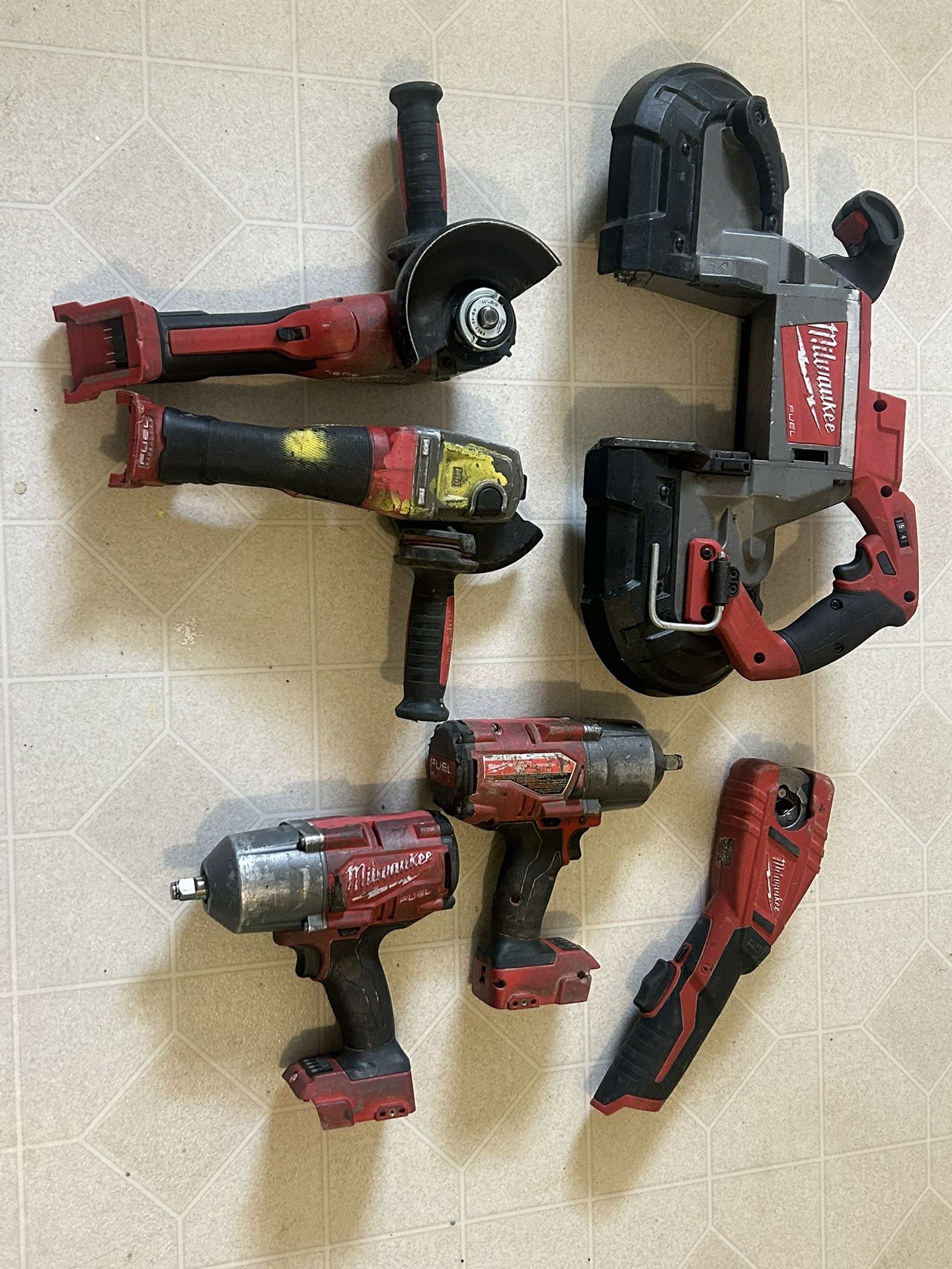 Used Milwaukee Power Tools