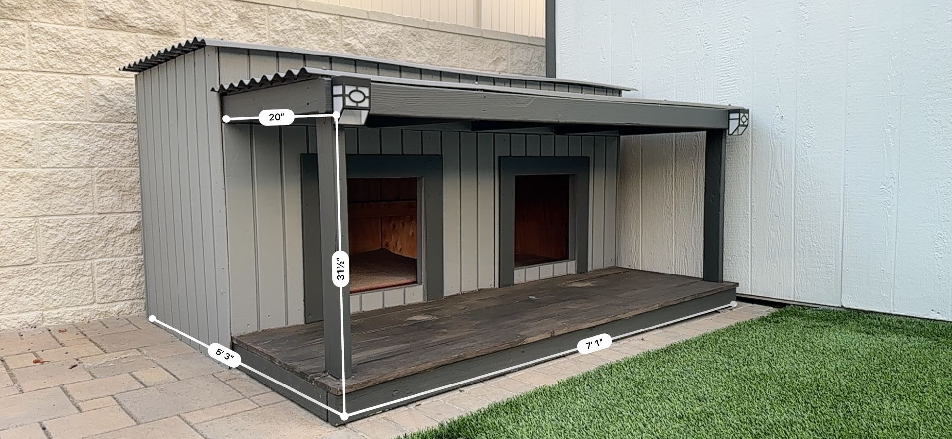 Custom Dog Kennel 
