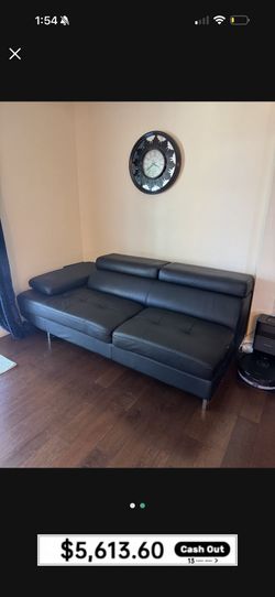 Leather Couch 