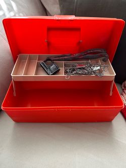 Vintage tackle box