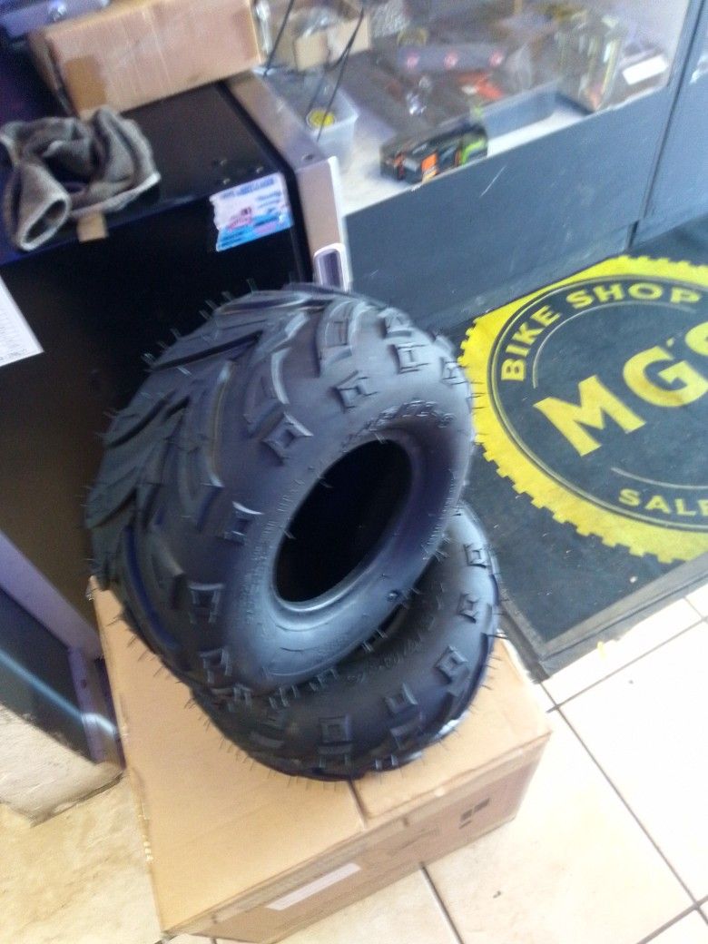 Mine Bike Tires Brand New Size 145/70-6 Only $45 Each 1400 Niles St Bakersfield CA Mgsbikeshop Buy Today Pay Later 