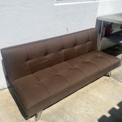 Serta Rane Futon, Java Serta Rane Convertible Sofa Bed, 66.1" W x 33.1" D x 29.5" H, JavaSerta