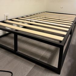 Black Twin Bed frame 