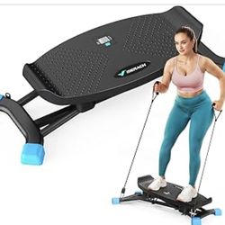 MERACH Rocking Stepper with Resistance Bands - NEW in Box