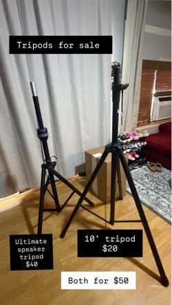 Speaker, lighting tripod