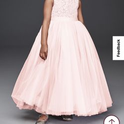 David’s Bridal flower Girl Dress