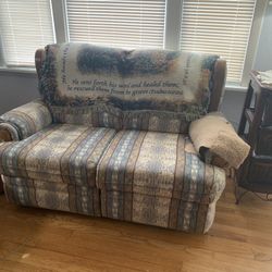 Reclining Country Loveseat