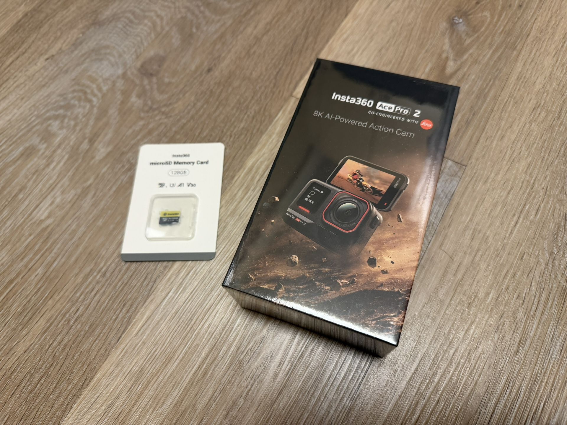 Insta360 Ace Pro 2 Brand New Factory Sealed With 128G Memory Card
