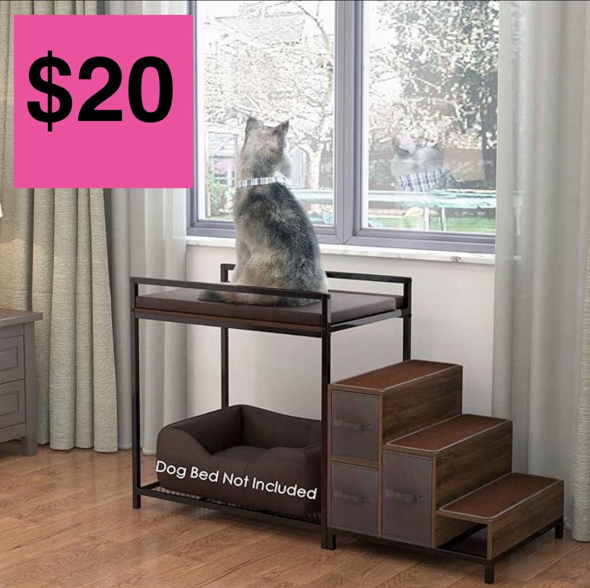 Pet Bed w Storage $20
