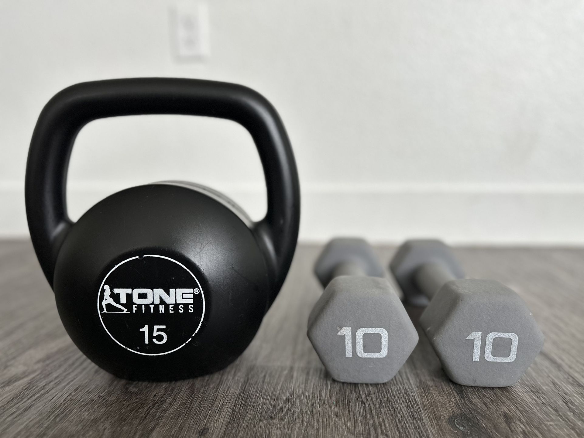 Kettlebell & Dumbbell Set