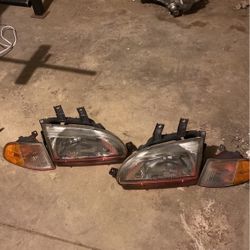 Eg Coupe Front Headlights And Corner Lights