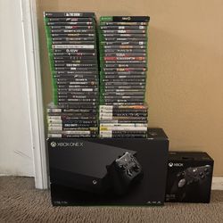 Xbox one x bundle (read description)