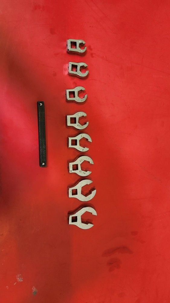 MAC Tools 8 piece flare nut crowsfoot line wrench set