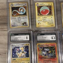Vintage Pokemon Slabs