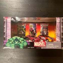Johnny Lightning Marvel Character Cars 1:64 Die-Cast 2002 New in Package