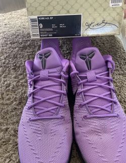 Size 9 Kobe Purple Stardust A.D EP