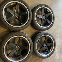 Blaque Diamond Rims BD-21 20 Inch Rims 