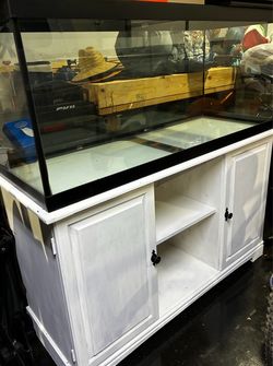 75 gallon fish tank and stand