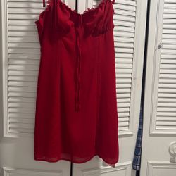 Red Dress Brand New Size 10 