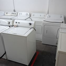 Washers and dryers available