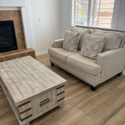 Living Room Set And Dining Table 